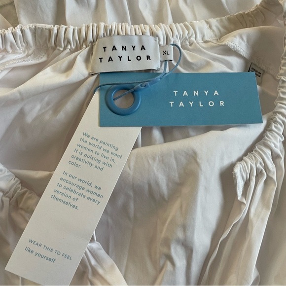 New! Tanya Taylor Amaria Mini A Line Dress white nwt 30457 - Picture 8 of 11